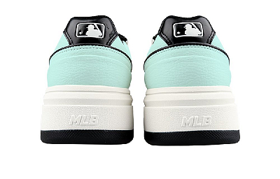 MLB Chunky Liner Low Top Skateboard Shoes Unisex White Blue Black