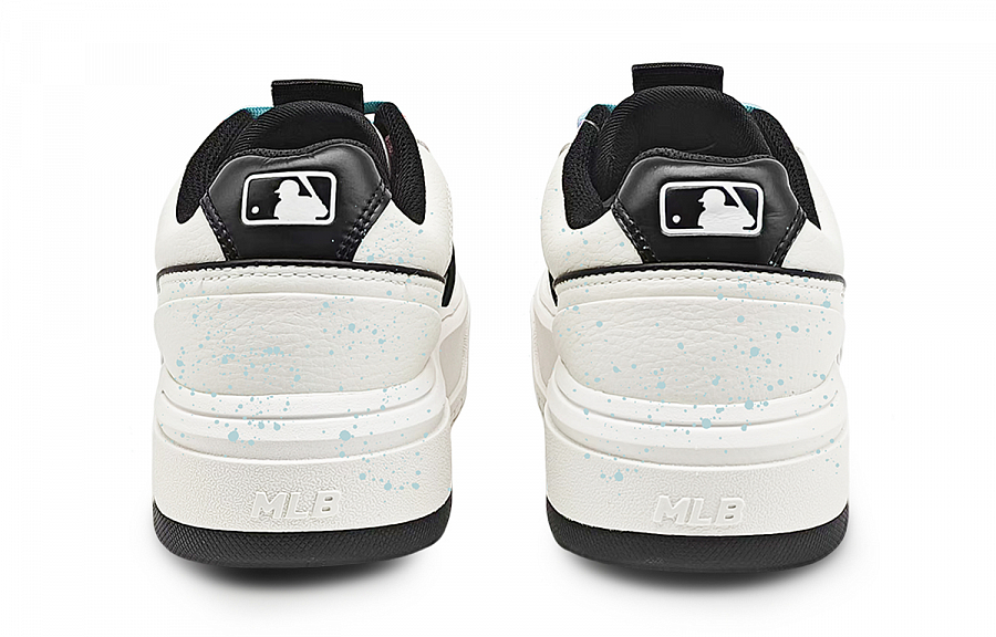 MLB Chunky Liner Abrasion Resistant Low Top Skateboard Shoes Unisex White Blue