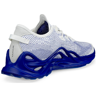 Ecco Biom Infinite Anti Slip Wear Resistant Low Top Casual Shoes Men's White Blue