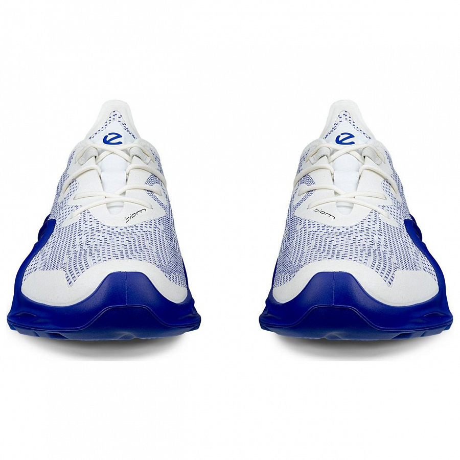 Ecco Biom Infinite Anti Slip Wear Resistant Low Top Casual Shoes Men's White Blue купить в интернет-магазине Yoocart с быстрой доставкой по России.