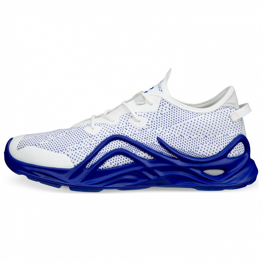 Ecco Biom Infinite Anti Slip Wear Resistant Low Top Casual Shoes Men's White Blue купить в интернет-магазине Yoocart с быстрой доставкой по России.