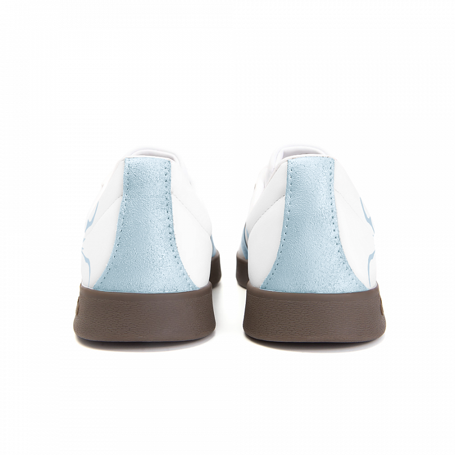 Adidas Neo VL Court 2.0 Anti-Slip And Wear-Resistant Lightweight Low-Top Skateboard Shoes Unisex White Blue купить в интернет-магазине Yoocart с быстрой доставкой по России.
