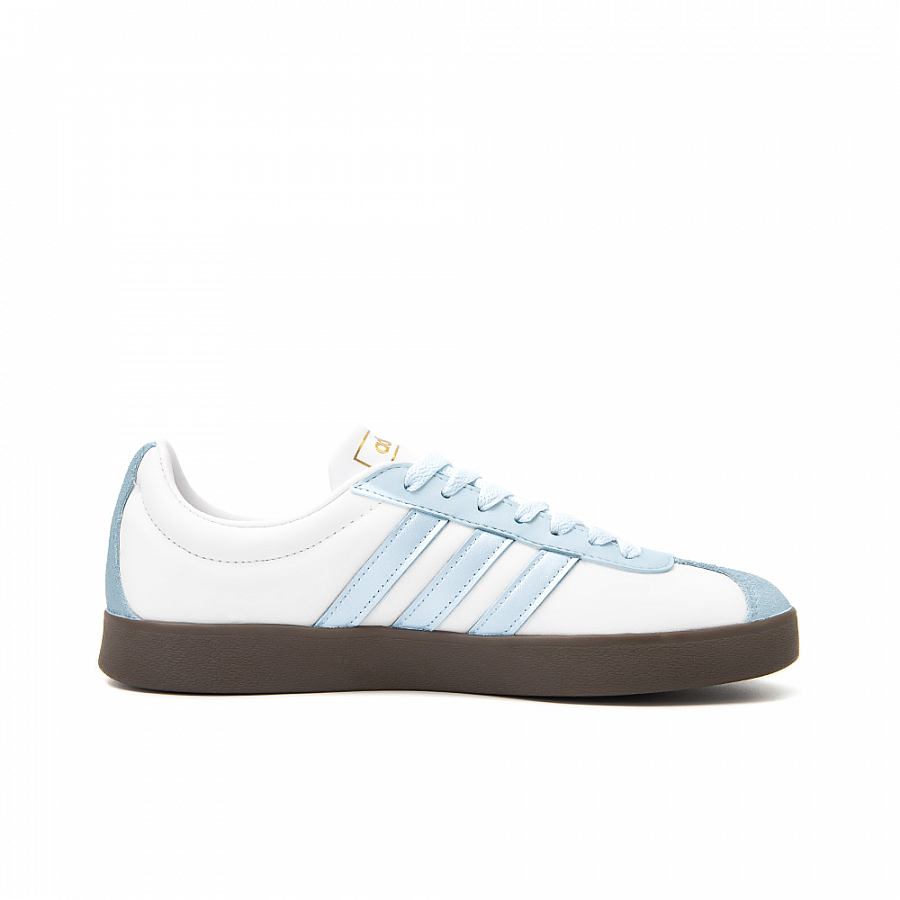 Adidas Neo VL Court 2.0 Anti-Slip And Wear-Resistant Lightweight Low-Top Skateboard Shoes Unisex White Blue купить в интернет-магазине Yoocart с быстрой доставкой по России.