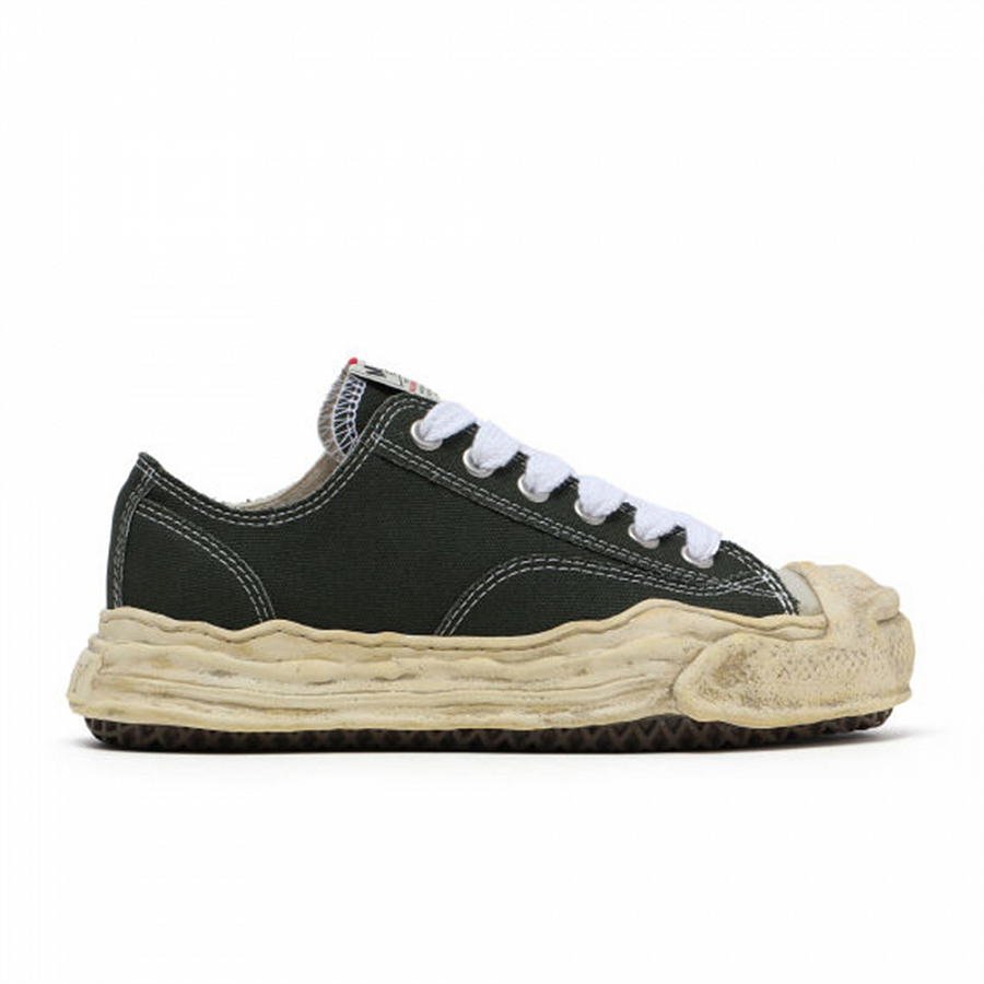 MIHARA YASUHIRO Low Top Skateboard Shoes Women's Green