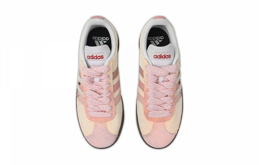 Adidas Neo VL Court Lifestyle Wear resistant And Lightweight Low Top Skateboard Shoes Unisex Beige Pink купить в интернет-магазине Yoocart с быстрой доставкой по России.