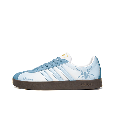 Adidas Neo VL Court 2.0 Anti-Slip Wear-Resistant Low-Top Skateboard Shoes Unisex Sky Blue