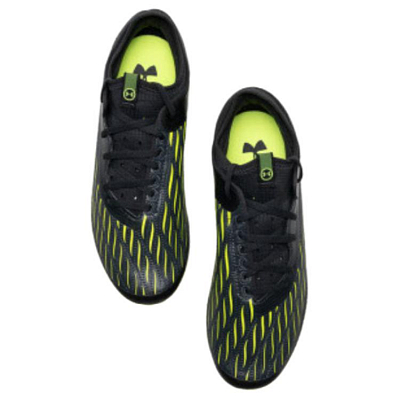 Under Armour Artificial Ground Soccer Shoes Unisex Black Green