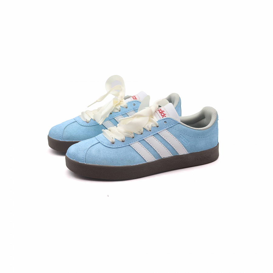 Adidas Neo VL Court Lifestyle Lightweight Low Top Skateboard Shoes Unisex Blue White купить в интернет-магазине Yoocart с быстрой доставкой по России.