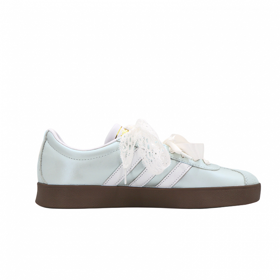 Adidas Neo VL Court 2.0 Ink Dot, Broken Promise Sea Low Top Skateboard Shoes Unisex Pearlescent Blue купить в интернет-магазине Yoocart с быстрой доставкой по России.