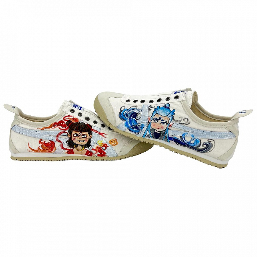 Onitsuka Tiger MEXICO 66 Casual Shoes Unisex Low Top White/Blue/Red купить в интернет-магазине Yoocart с быстрой доставкой по России.