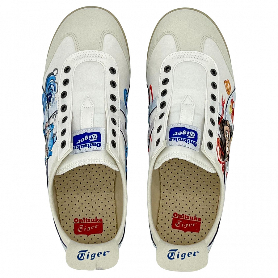 Onitsuka Tiger MEXICO 66 Casual Shoes Unisex Low Top White/Blue/Red купить в интернет-магазине Yoocart с быстрой доставкой по России.