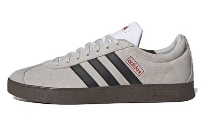 Adidas Neo VL Court 2.0 Abrasion Resistant Balance Low Top Skateboard Shoes Women's Scarlet
