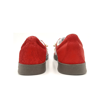 Adidas Neo VL Court Lifestyle Anti Slip Wear Resistant Low Top Skateboard Shoes Unisex Red