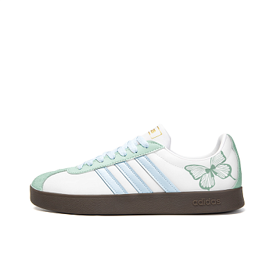 Adidas Neo VL Court 2.0 Anti-Slip Wear-Resistant Low-Top Skateboard Shoes Unisex Teal