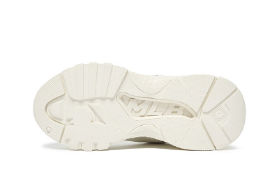 MLB Big Ball Chunky Slip Resistant Low Top Chunky Sneakers Unisex White