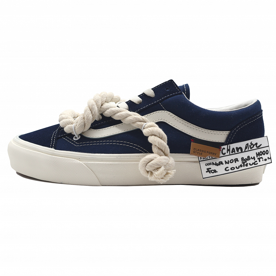 Vans Style 36 Low Top Skateboard Shoes Unisex Navy Blue купить в интернет-магазине Yoocart с быстрой доставкой по России.