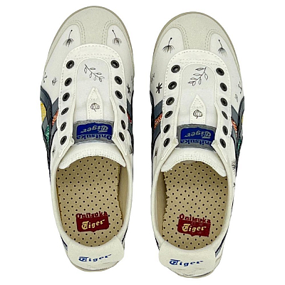 Onitsuka Tiger MEXICO 66 Casual Shoes Unisex Low Top White/Blue/Red