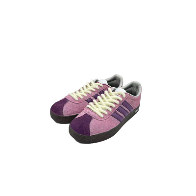 Adidas Neo VL Court Lifestyle Pink Lilac Elegance Anti Slip Wear Resistant Low Top Skateboard Shoes Unisex Pink Purple