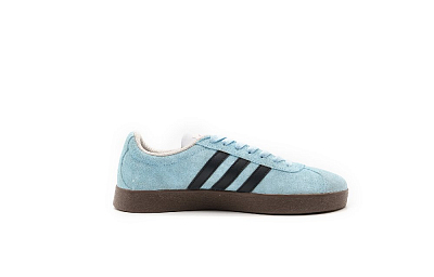 Adidas Neo VL Court Lifestyle Anti Slip Wear Resistant Low Top Skateboard Shoes Unisex Blue Black