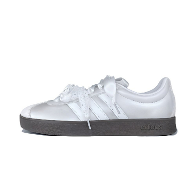 Adidas Neo VL Court 2.0 Skateboard Shoes Unisex Low Top Silver White