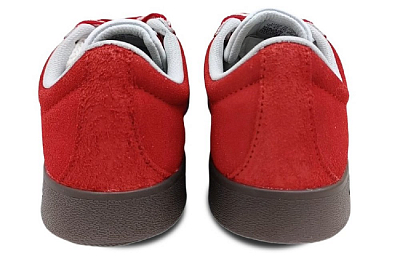 Adidas Neo VL Court Lifestyle Wear resistant And Lightweight Low Top Skateboard Shoes Unisex Red