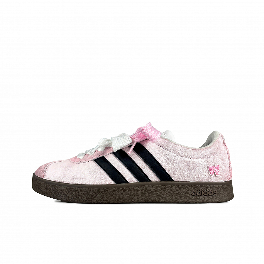 Adidas Neo VL Court 2.0 Low Top Skateboard Shoes Unisex Black Pink купить в интернет-магазине Yoocart с быстрой доставкой по России.