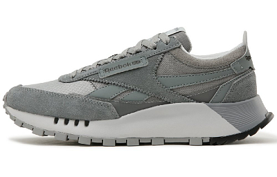 Reebok CL LEGACY W+ Low Top Running Shoes Unisex Glacier Gray