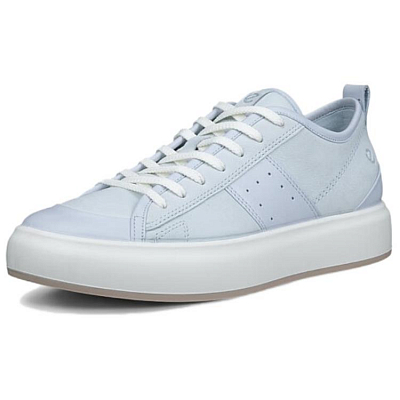 Ecco Wear-Resistant Height Increasing Low-Top Skateboard Shoes Women's Blue