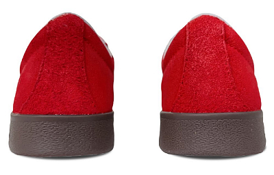Adidas Neo VL Court Lifestyle Slip Resistant, Abrasion Resistant, Breathable Low Top Skateboard Shoes Unisex Red White