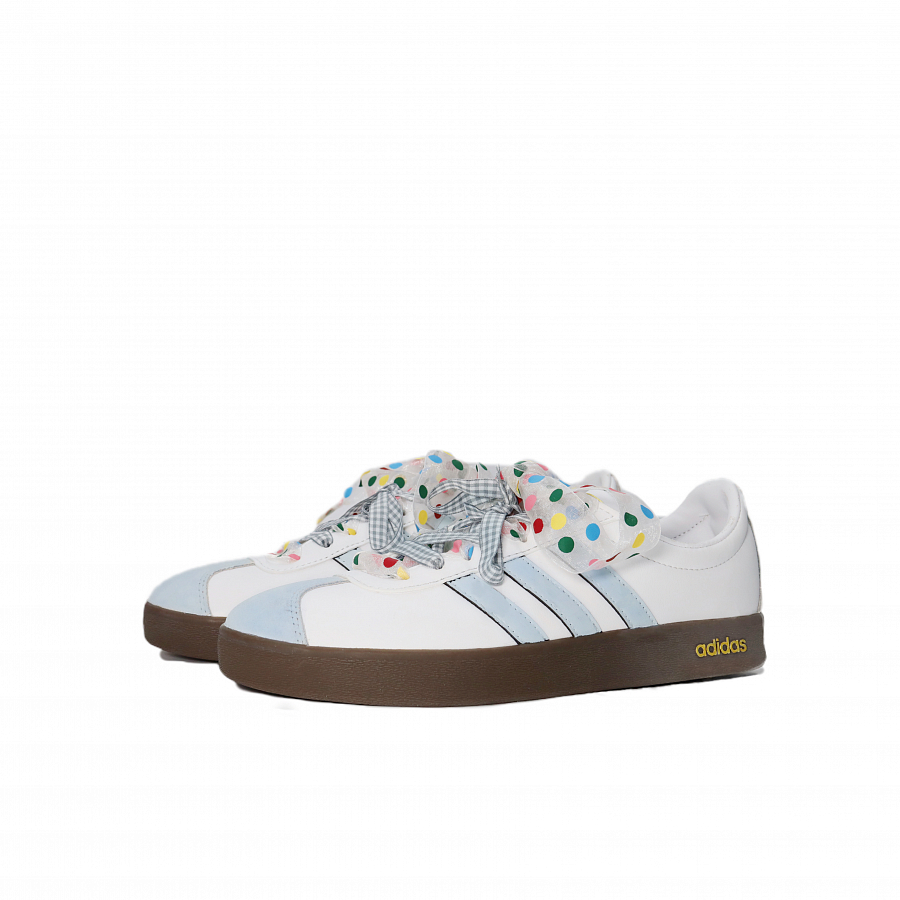 Adidas Neo VL Court 2.0 Cushioning Coverage Lightweight Low-Top Casual Shoes Unisex White купить в интернет-магазине Yoocart с быстрой доставкой по России.