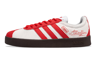 Adidas Neo VL Court Lifestyle Skateboard Shoes Women's Low Top White/Red