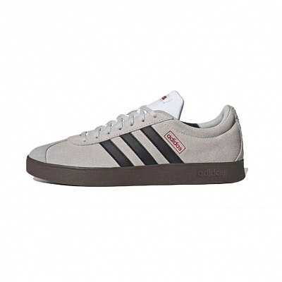 Adidas Neo Vl Court Classic Rainbow Cotton Shopping Bag Lightweight Low-Top Skateboard Shoes Unisex Pink White