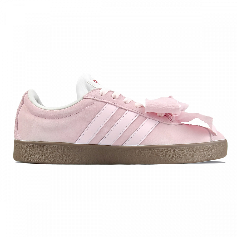 Adidas Neo VL Court Lifestyle Anti Slip Wear Resistant Low Top Skateboard Shoes Women's Pink купить в интернет-магазине Yoocart с быстрой доставкой по России.