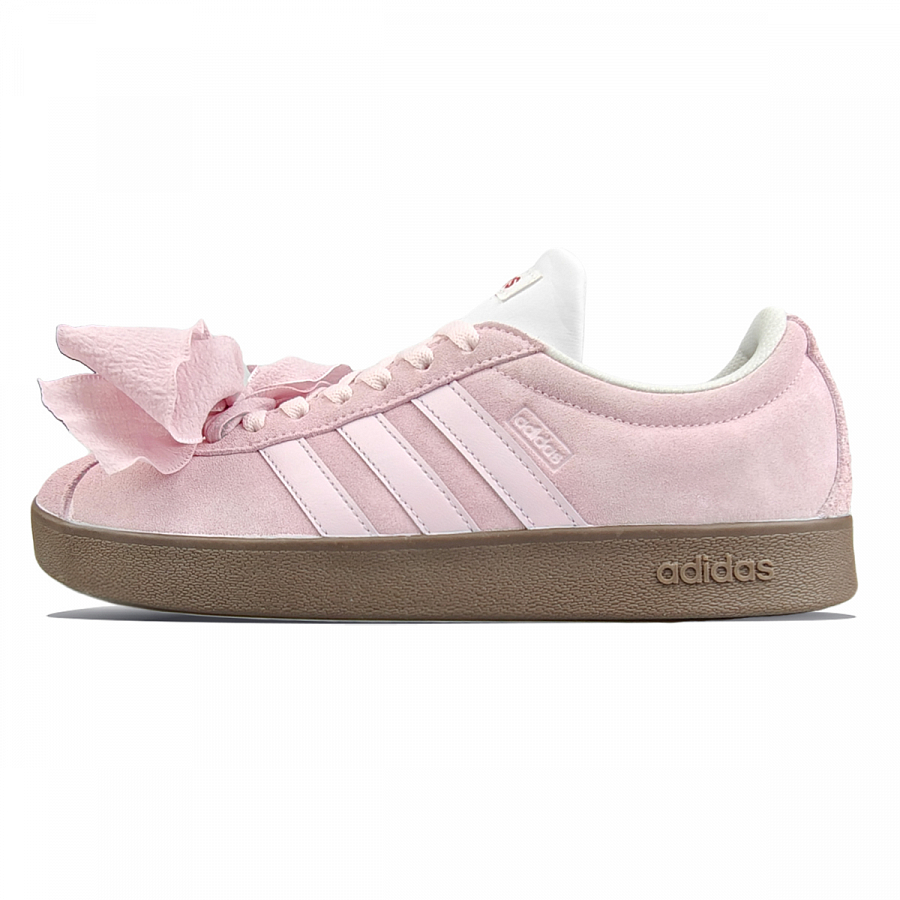 Adidas Neo VL Court Lifestyle Anti Slip Wear Resistant Low Top Skateboard Shoes Women's Pink купить в интернет-магазине Yoocart с быстрой доставкой по России.