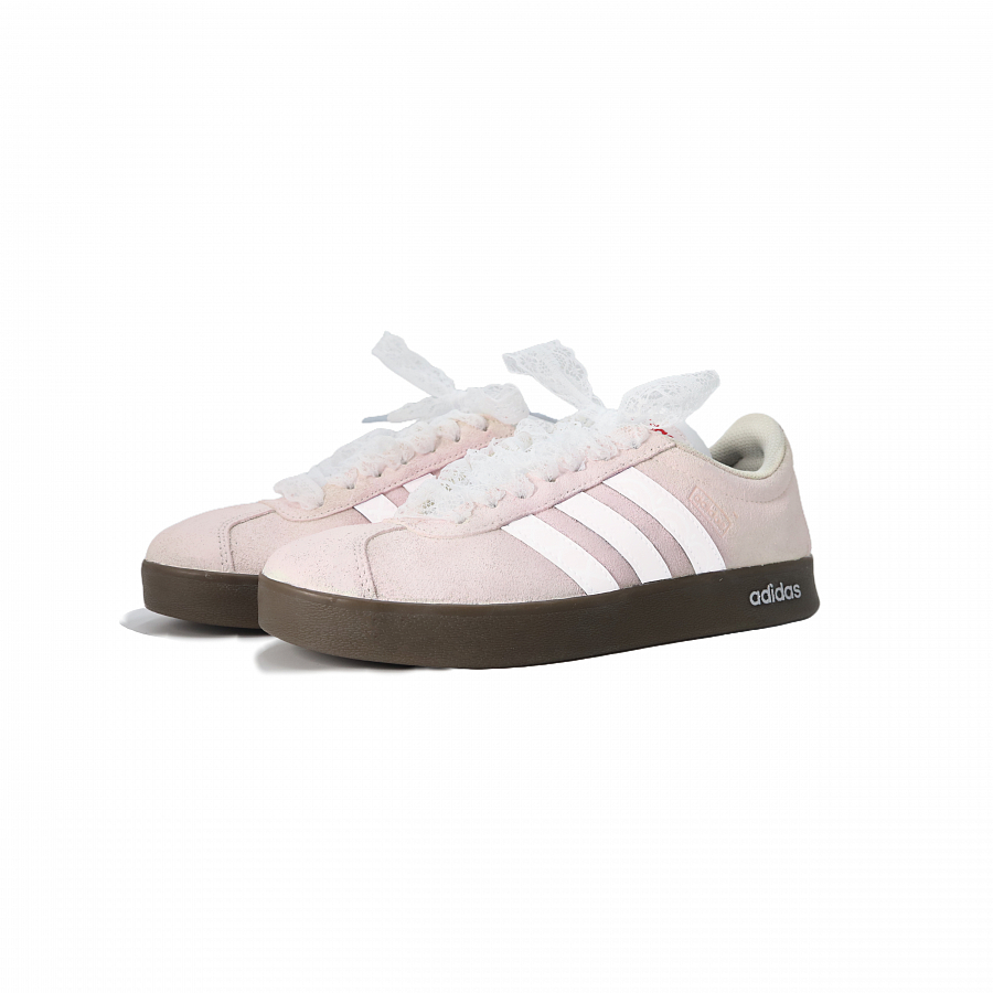 Adidas Neo Coverage Slip Resistant And Abrasion Resistant Low Top Skateboard Shoes Women's Pink White купить в интернет-магазине Yoocart с быстрой доставкой по России.
