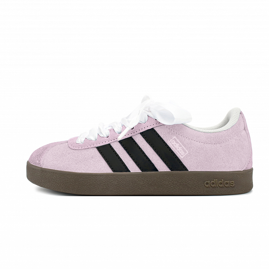 Adidas Neo VL Court Lifestyle Slip Resistant, Abrasion Resistant, And Balanced Low Top Skateboard Shoes Unisex Pink купить в интернет-магазине Yoocart с быстрой доставкой по России.