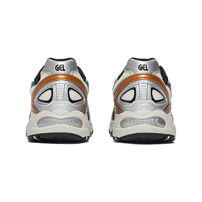Asics Gel Kahana TR V4 Low Top Casual Shoes Unisex White Silver Orange