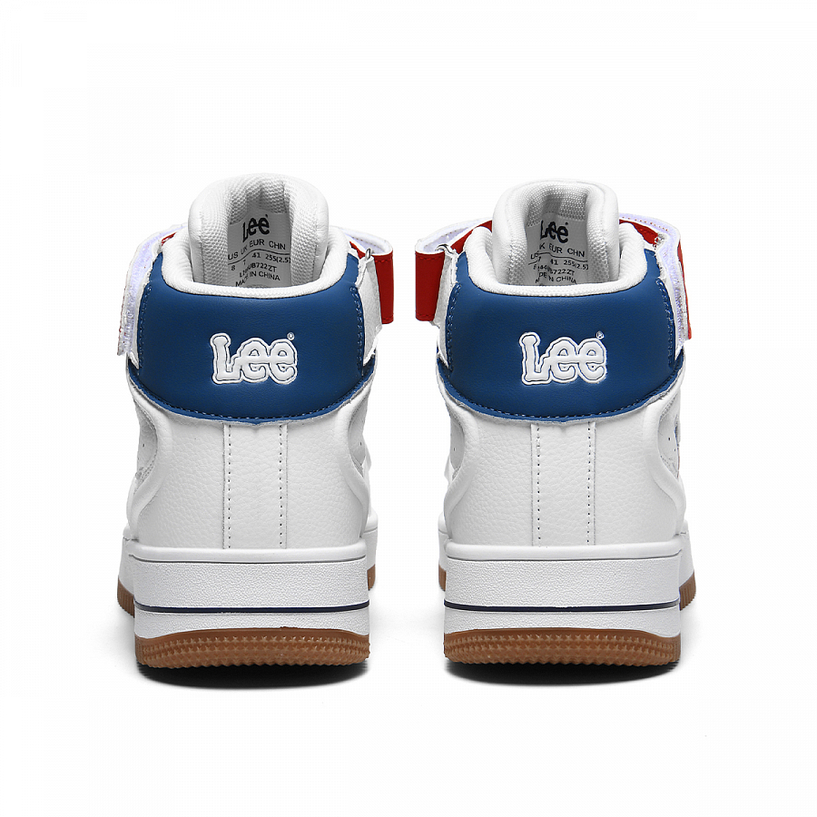 Lee Fashion Trend Versatile Commute Mid Top Skateboard Shoes Men's