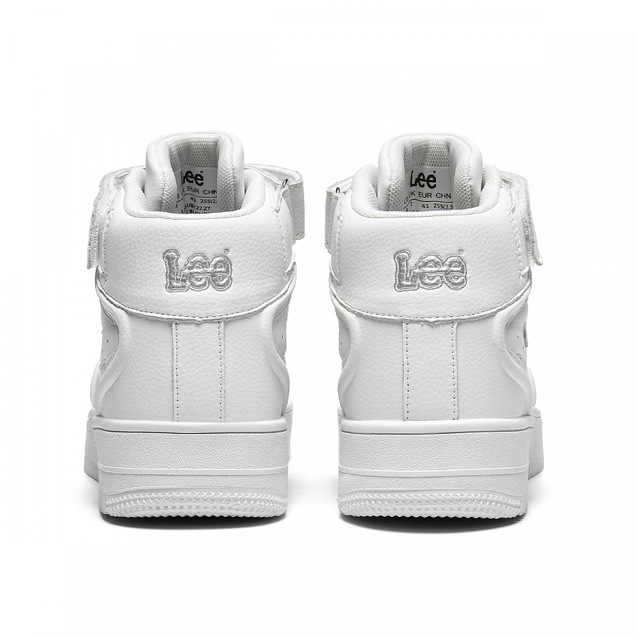 Lee Fashion Trend Versatile Commute Mid Top Skateboard Shoes Men's
