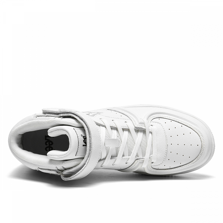 Lee Fashion Trend Versatile Commute Mid Top Skateboard Shoes Men's