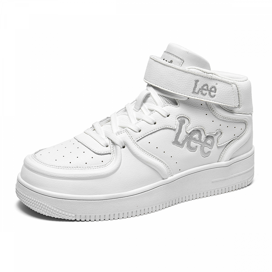 Lee Fashion Trend Versatile Commute Mid Top Skateboard Shoes Men's