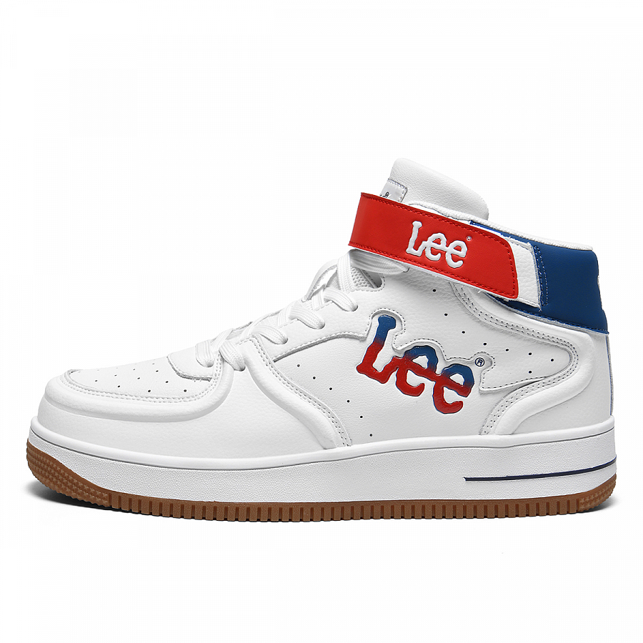 Lee Fashion Trend Versatile Commute Mid Top Skateboard Shoes Men's