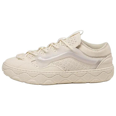 Vans Old Skool 36 Anti Slip Wear Resistant Low Top Skateboard Shoes Unisex Beige