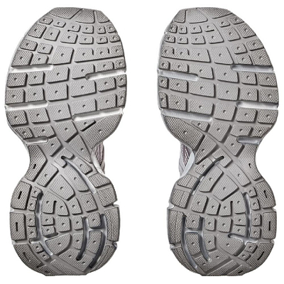 Balenciaga 3XL Extreme Laces B Low Top Chunky Sneakers Women's Gray