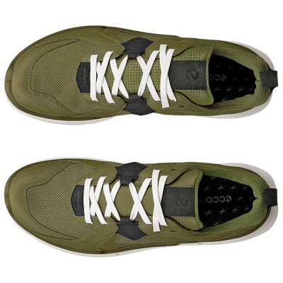 Ecco Biom 2.2 Slip Resistant Low Top Casual Shoes Men's Green