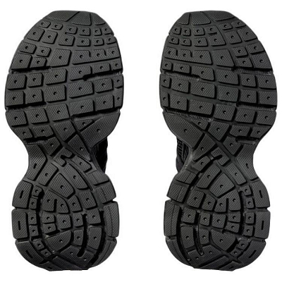 Balenciaga 3XL Low Top Chunky Sneakers Men's Black