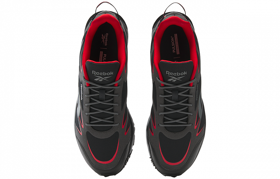 Reebok Anti Slip Wear Resistant Low Top Running Shoes Unisex Black/Red купить в интернет-магазине Yoocart с быстрой доставкой по России.