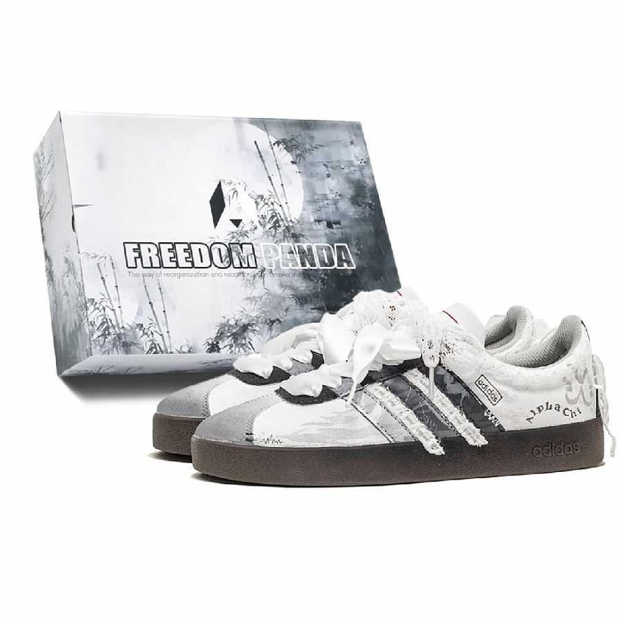 Adidas Neo VL Court Lifestyle Skateboard Shoes Unisex Low Top White/Brown купить в интернет-магазине Yoocart с быстрой доставкой по России.