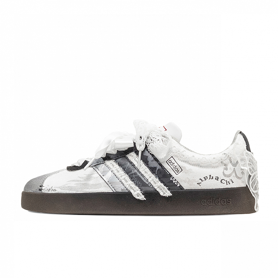 Adidas Neo VL Court Lifestyle Skateboard Shoes Unisex Low Top White/Brown купить в интернет-магазине Yoocart с быстрой доставкой по России.
