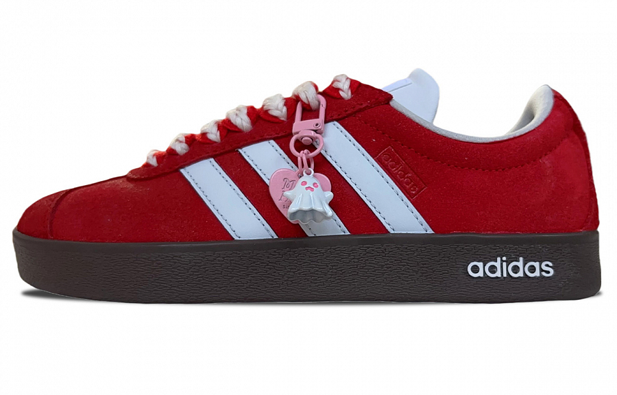 Adidas Neo VL Court Lifestyle Low Top Skateboard Shoes Unisex Red купить в интернет-магазине Yoocart с быстрой доставкой по России.